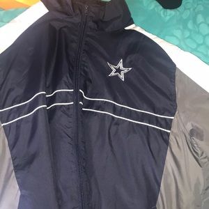 Oversized Cowboys windbreaker